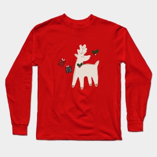Cute Reindeer Long Sleeve T-Shirt